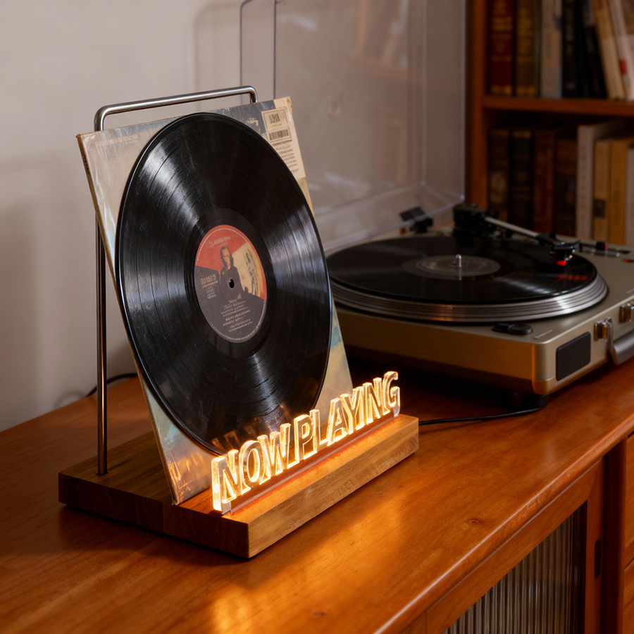 Vinyl Record Holder Stand, Cof - Coffee Equipment Holder 评论和价格