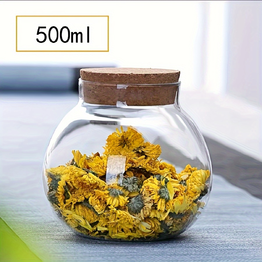 500ML Clear Glass Storage Cani - Coffee Equipment Organizer 评论和价格