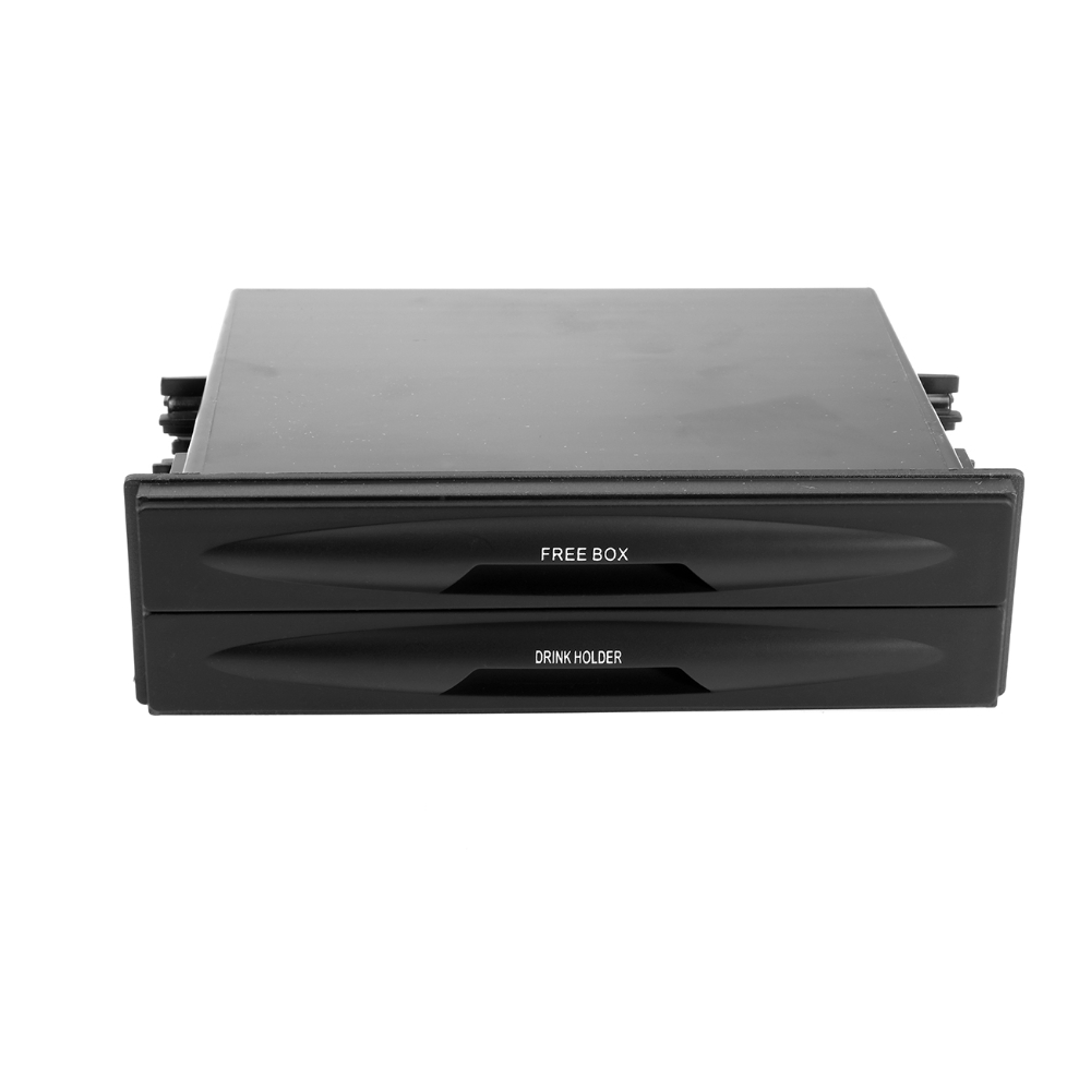 Universal 2 Din Car Radio Pock - Coffee Equipment Holder 评论和价格