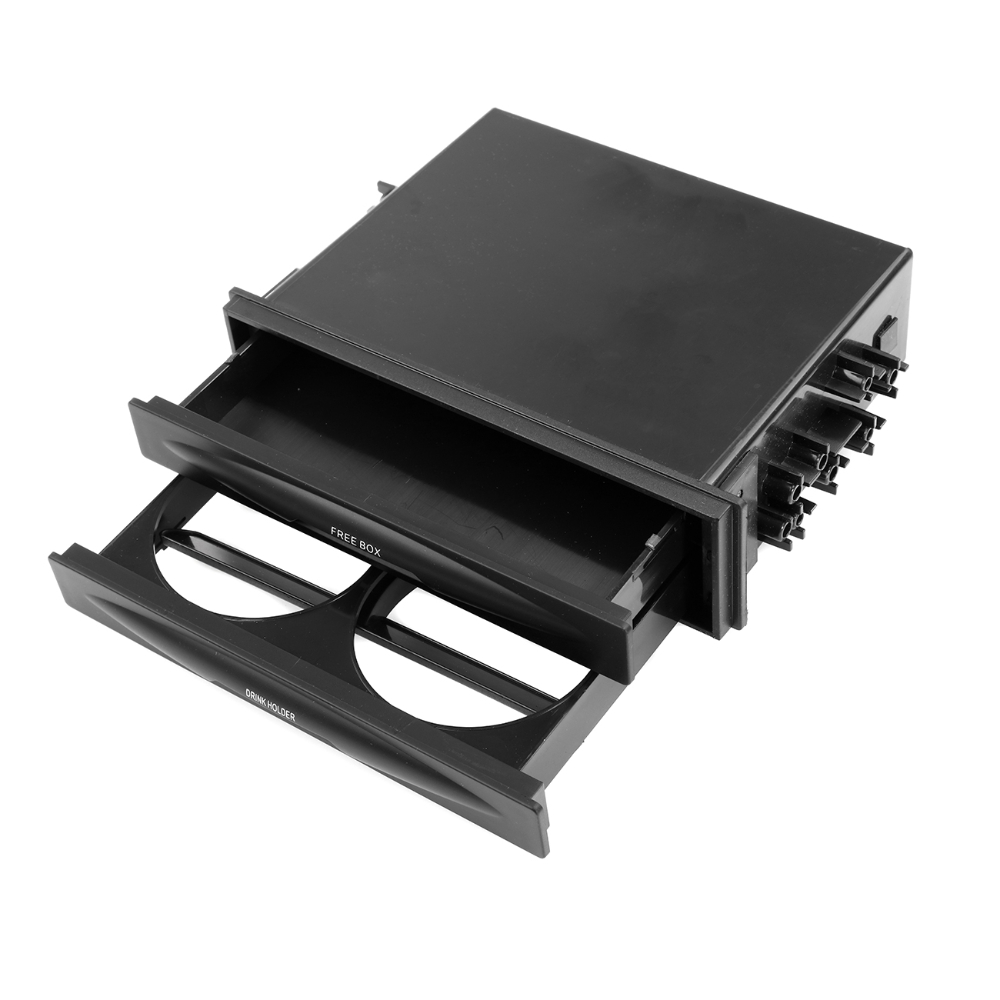 Universal 2 Din Car Radio Pock - Coffee Equipment Holder 评论和价格