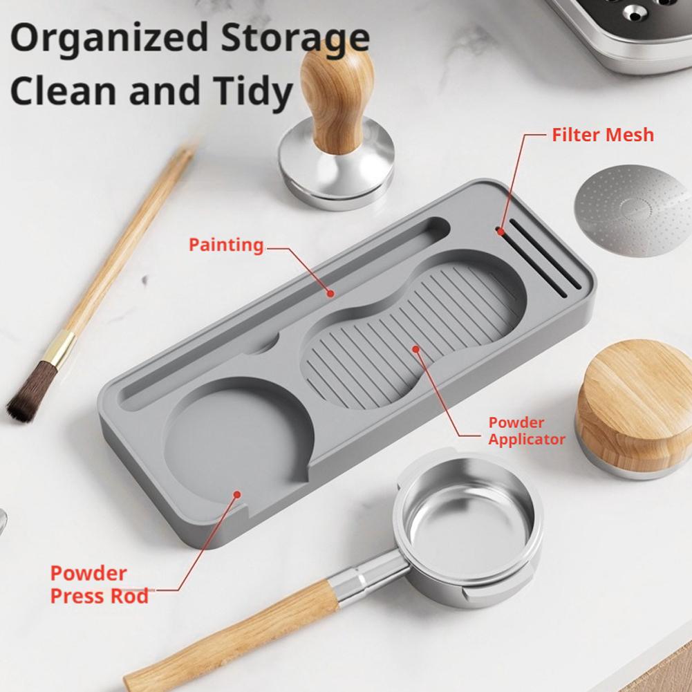 Silicone powder pressing pad N - Coffee Equipment Organizer 评论和价格