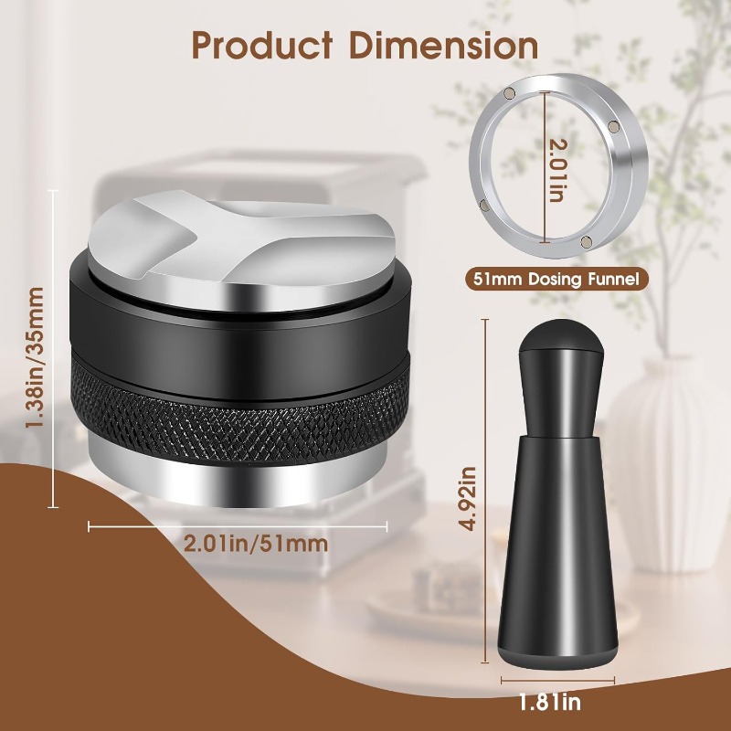 51/53/58mm 5pcs Espresso Set - - Coffee Equipment Kit 评论和价格