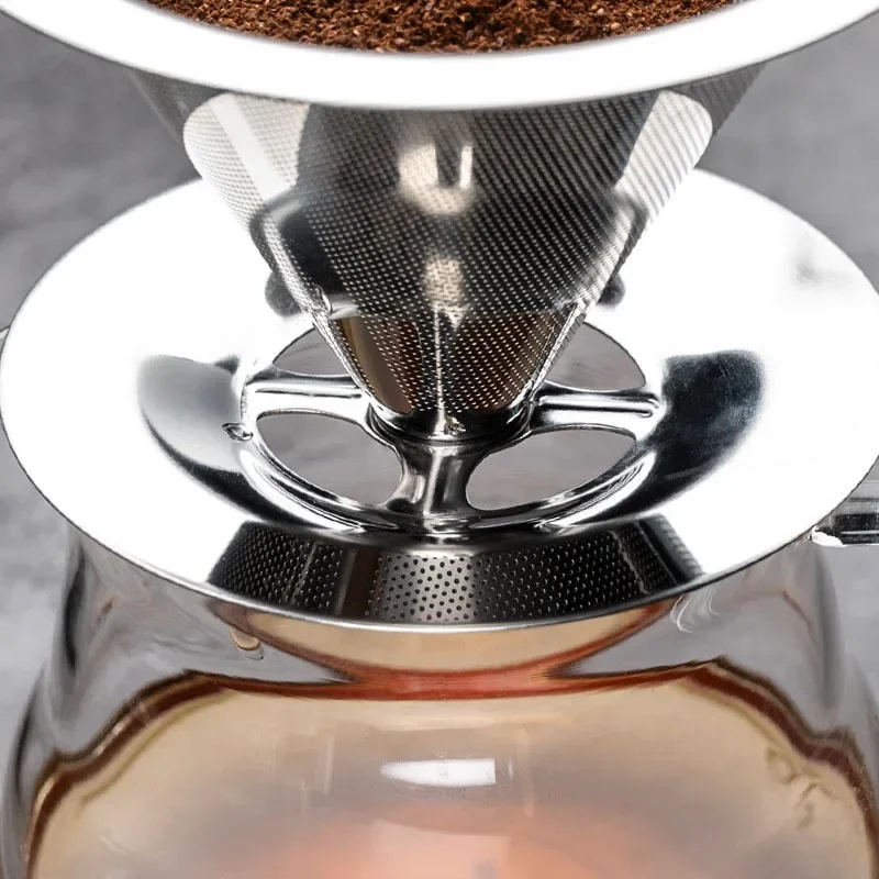 Portable Coffee Filter Stainle - Coffee Equipment Holder 评论和价格
