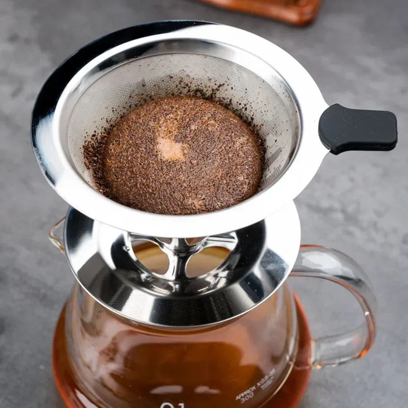 Portable Coffee Filter Stainle - Coffee Equipment Holder 评论和价格