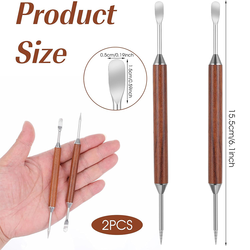 2Pcs Coffee Art Pen Latte Art  - Coffee Equipment Kit 评论和价格
