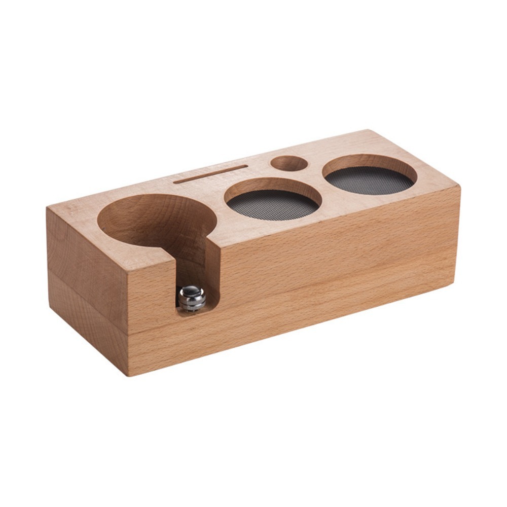 3 in 1 Wooden Coffee Tamper St - Coffee Equipment Holder 评论和价格