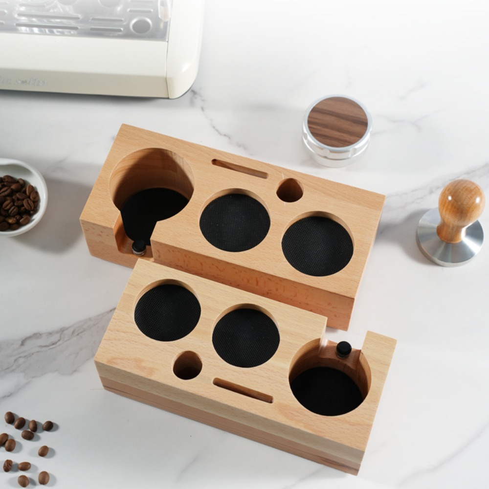 3 in 1 Wooden Coffee Tamper St - Coffee Equipment Holder 评论和价格