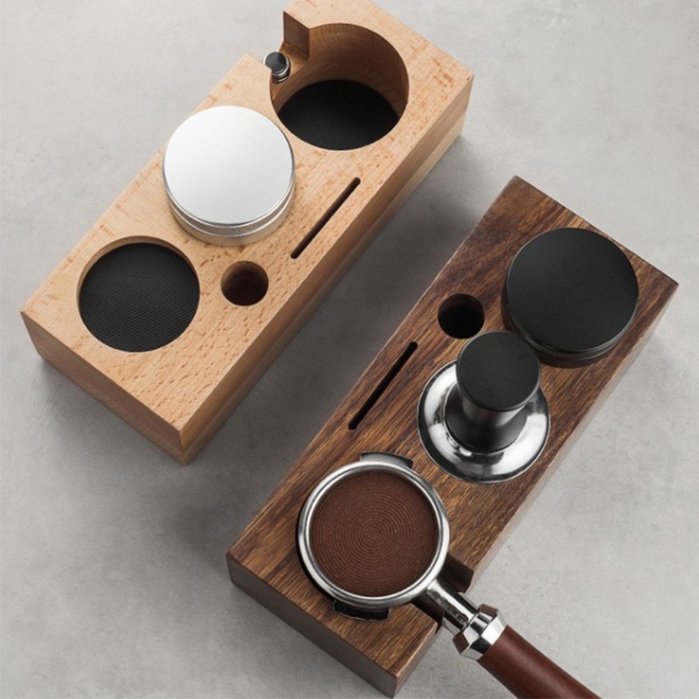 3 in 1 Wooden Coffee Tamper St - Coffee Equipment Holder 评论和价格