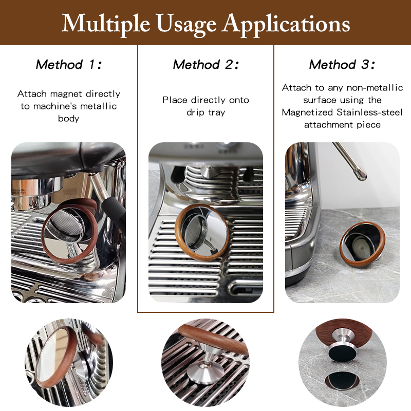 Espresso Shot Mirror Magnetic  - Coffee Equipment Holder 评论和价格