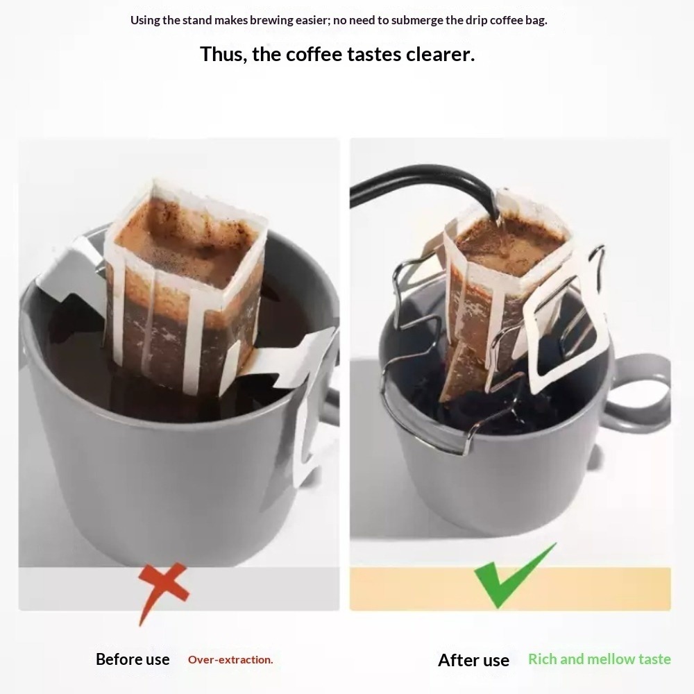 Coffee Bag Holder 304 Stainles - Coffee Equipment Holder 评论和价格
